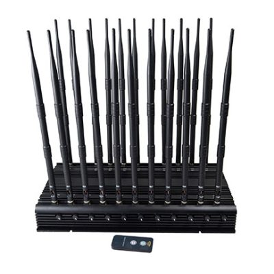 Brouilleur d'ondes ultra puissant 5G pour WiFi GPS Lojack LoRa VHF UHF