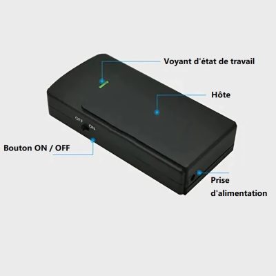Instructions pour l'interface du Bloqueurs Bluetooth Compact